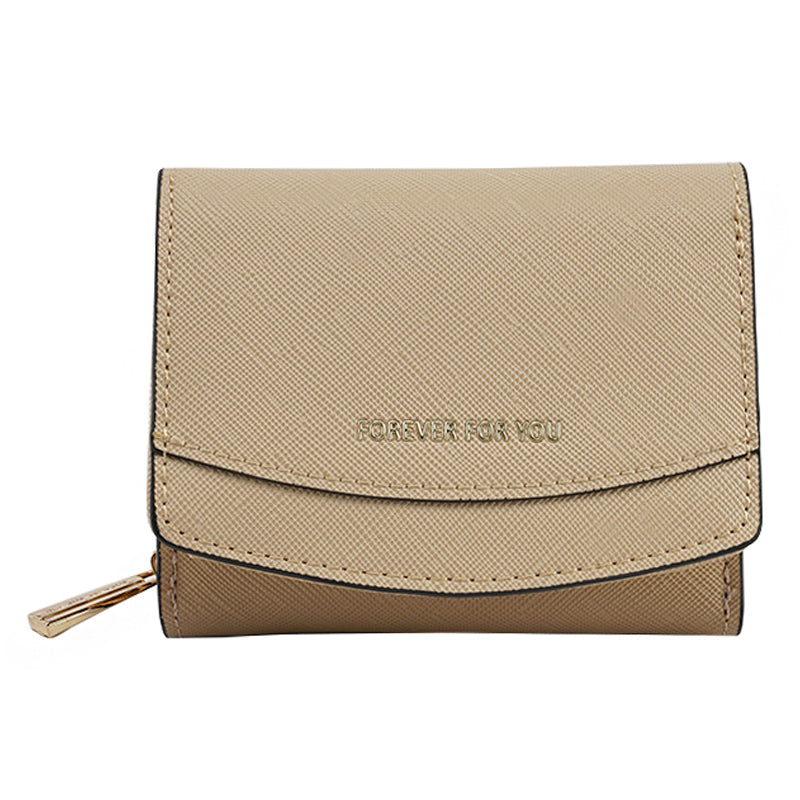 FFY FY8003-23 Stylish PU Leather Women Folding Short Wallet Cards Cash Carrying Bag FFY FY8003-23 Stylish PU Leather Women Folding Short Wallet Cards Cash Carrying Bag